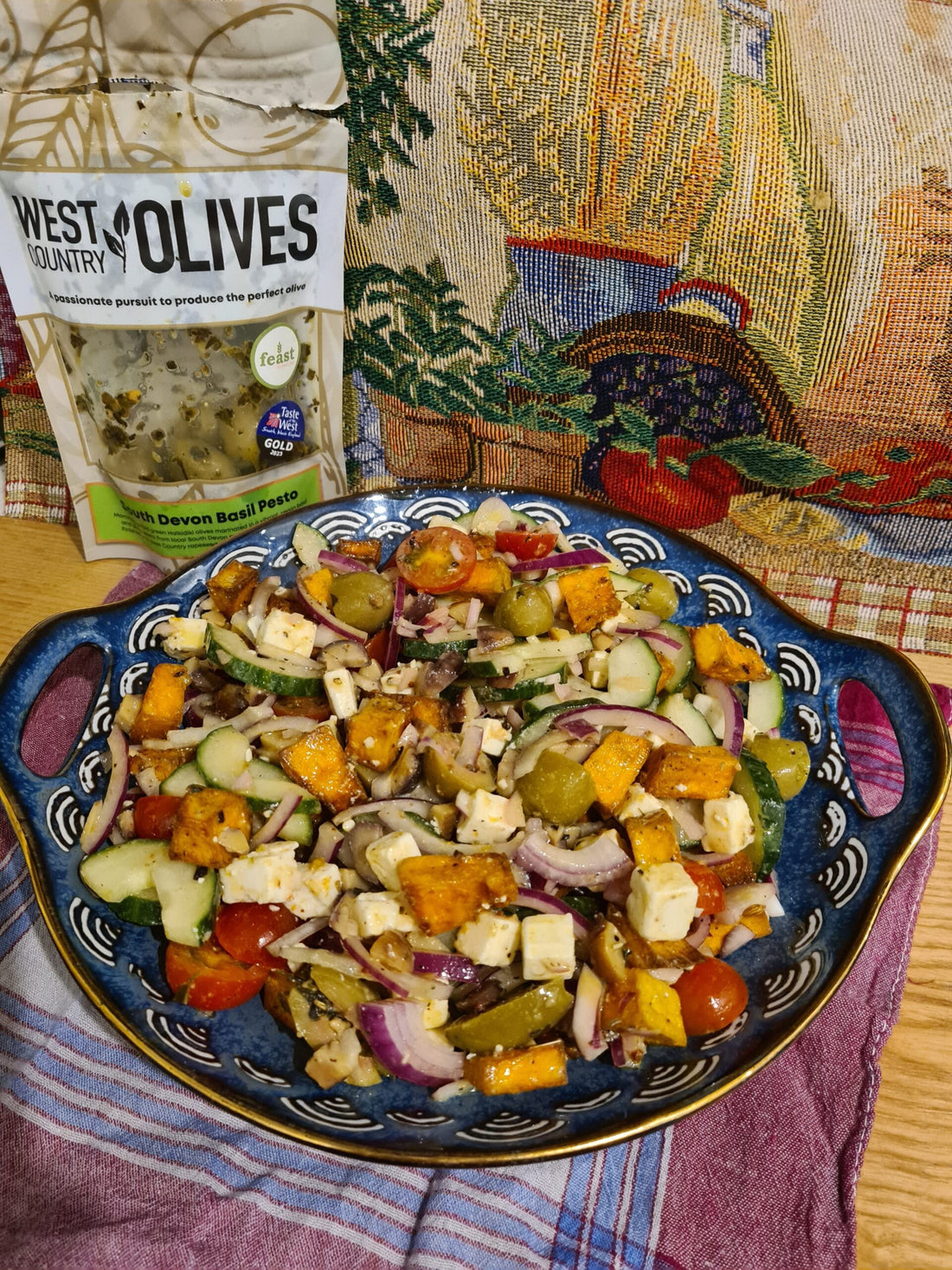 Winter Mediterranean Salad